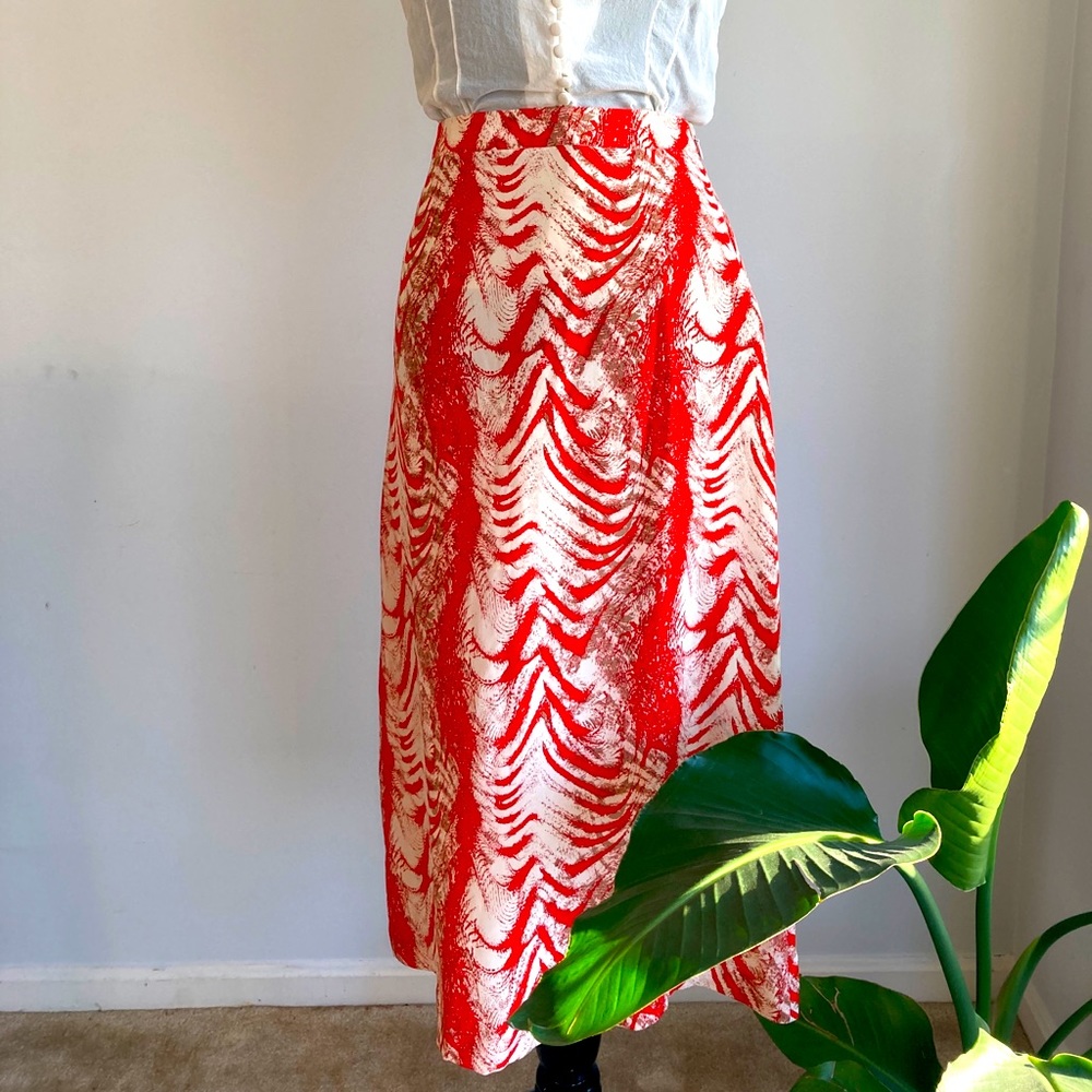 Vintage Silk Skirt